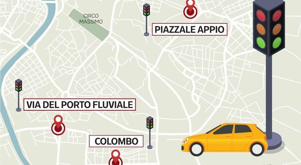 Roma, semafori gestiti da Google: sì del Comune per 3 incroci