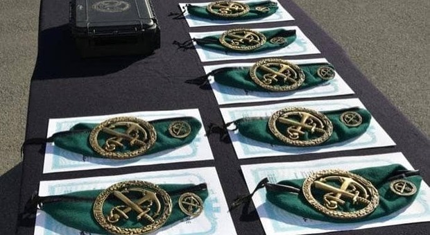 Marina Militare: 7 nuovi incursori hanno ricevuto il basco verde del Comsubin
