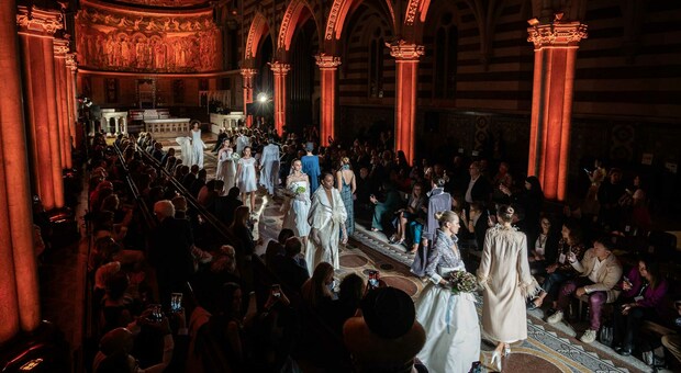 Roma Fashion White, gli abiti da sposa sfilano a San Paolo Entro le Mura