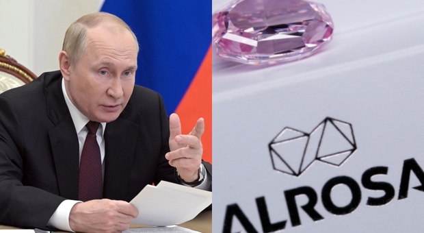Putin beffa l'Europa, con i diamanti russi esclusi dalle sanzioni compra armi nucleari