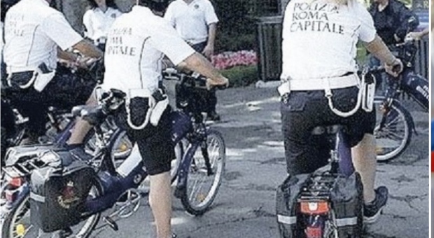 Roma, i vigili in bici restano a piedi. «Manca la manutenzione»