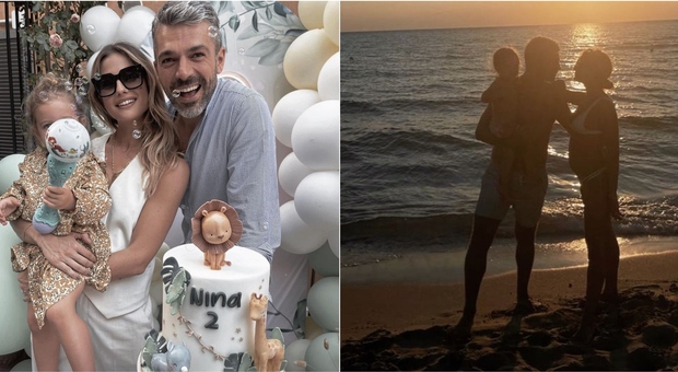 Luca Argenterò papà per la seconda volta, Cristina Marino è incinta: la prima foto del pancione e l'annuncio