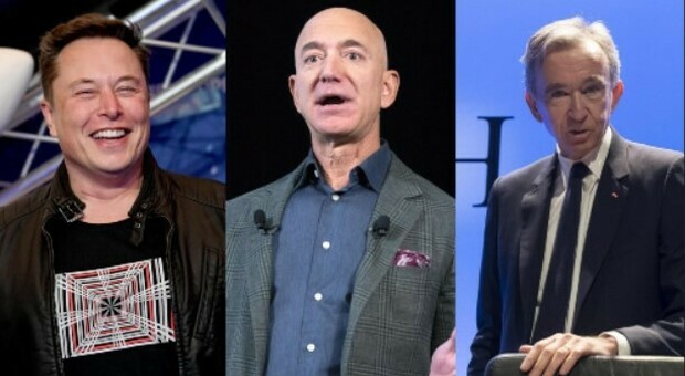 Da Elon Musk a Bezos, i patrimoni da capogiro: Il 2021 ha reso i ricchi ancora più ricchi