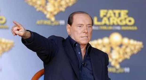 Silvio Berlusconi ad Atreju (foto Mauro Scrobogna - Lapresse)