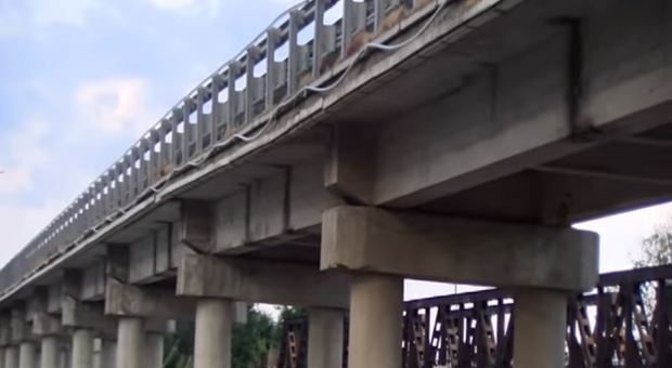 Reggio Calabria, ponte Allaro chiuso ai Tir: si sono abbassati due piloni