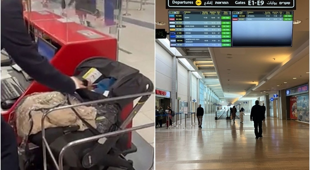 Neonato abbandonato al check-in dell'aeroporto perché i genitori si rifiutano di pagare il biglietto aereo