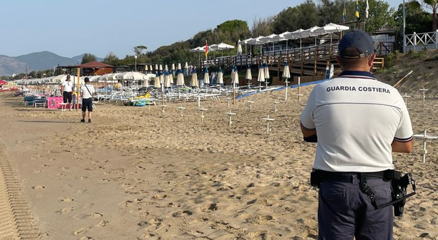 Occupazione abusiva delle spiagge, due denunce a Sperlonga
