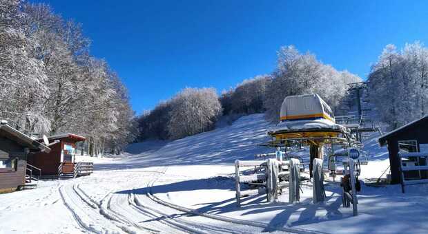 A Monte Livata arriva la prima neve