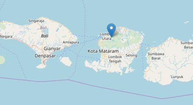 Terremoto Indonesia, nuova scossa di 6.2 a Lombok