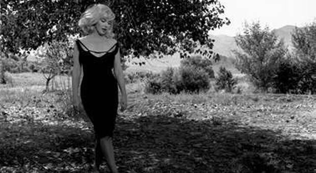 Marilyn Monroe in una foto di Inge Morath