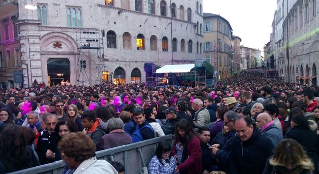 Concertone a Perugia: dieci malori ma piano sicurezza ok