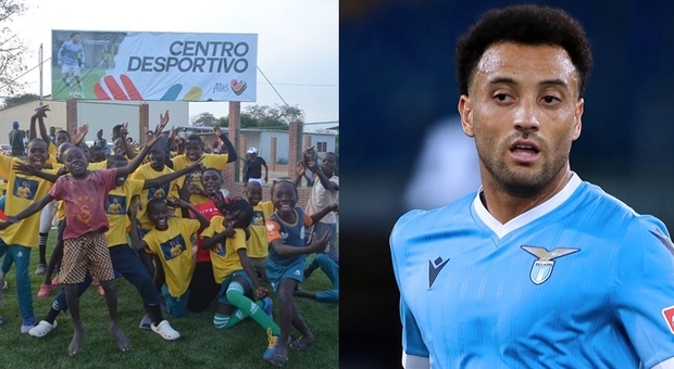 Lazio, Felipe Anderson finanzia un centro sportivo in Angola: «Iniziative che trasformano la vita»