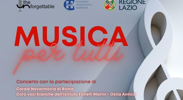Musica per tutti, il progetto della Regione Lazio per integrare i bambini con disabilità: l'evento il 19 dicembre