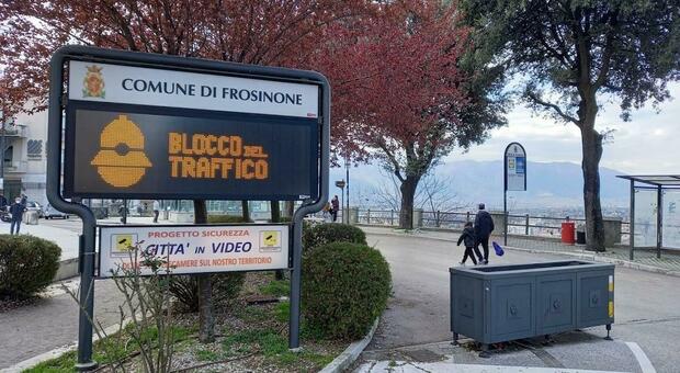 Blocco, maratona e partita di calcio: domenica da bollino nero per il traffico a Frosinone