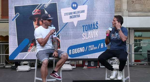 Tomas Slavik premiato al Rieti Sport Festival: «La mia vita è tanta adrenalina»