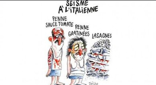 Terremoto, Charlie Hebdo a processo per diffamazione per le vignette su Amatrice