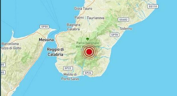 Terremoto a Reggio Calabria di 3.9 avvertito nel sud della regione (e anche a Messina)
