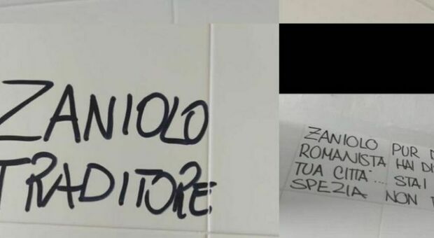 Zaniolo, scritte con minacce e insulti nei bagni del liceo della sorella