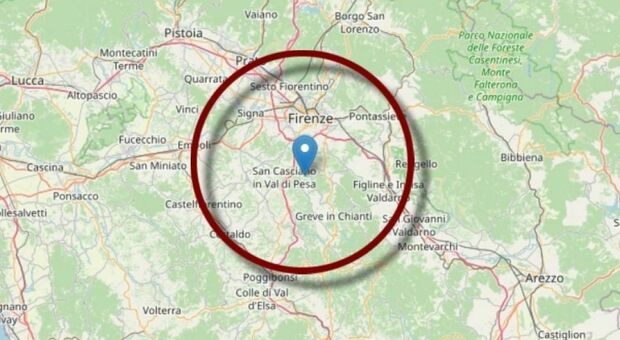 Terremoto a Firenze, scossa di magnitudo tra 3.7. Nardella: «Sale Protezione civile allertate»