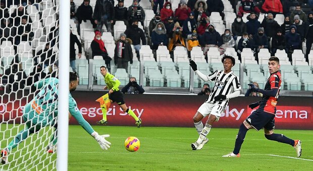 Juventus-Genoa, le pagelle. Cuadrado (7) è l'uomo della partita, Sirigu (6) tiene a galla i rossoblù ma non basta
