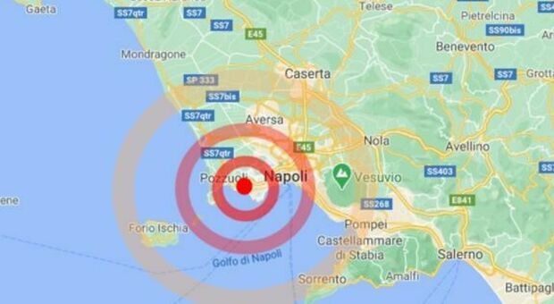 Terremoto a Pozzuoli di 2.7 avvertito a Napoli e ai Campi Flegrei. «Udito un boato»