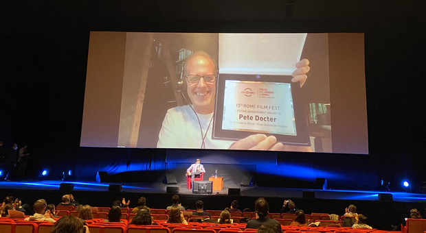 Festa del Cinema di Roma, Pete Docter premiato: «Vogliamo che le persone si sentano al sicuro»