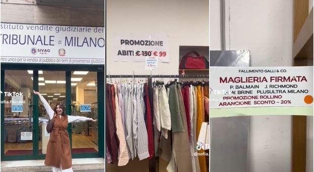 Shopping all istituto vendite giudiziarie a Milano per risparmiare, il nuovo trend: «Prodotti di lusso a prezzi stracciati»