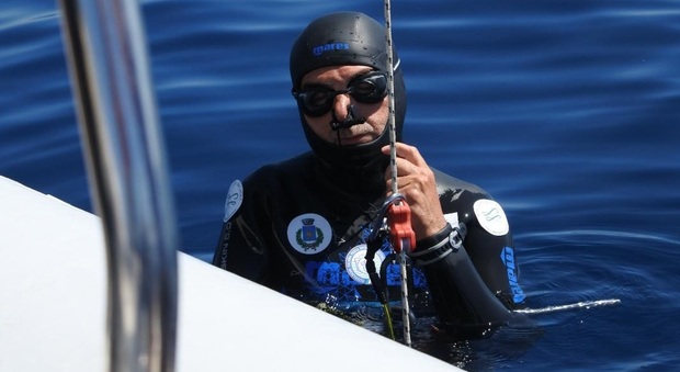 Il ternano Pagani non si ferma più, arriva anche il record mondiale disabili nell'immersione in mare