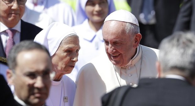 Il Papa con la cugina suor Ana Rosa Sivori