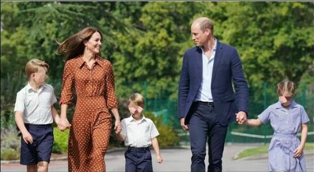 William e Kate, primo giorno di scuola per i "principini" George, Charlotte e Louis: ecco quanto costa la retta della Lambrook