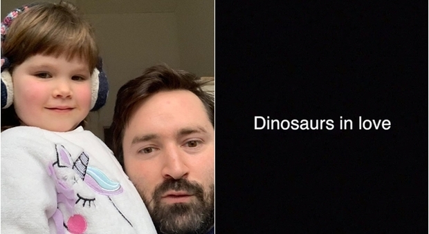 Bambina di 4 anni scrive una canzone sui dinosauri e diventa una star