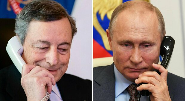 Ucraina, Draghi sente Putin: «Impegno comune per soluzione durevole». Garantite le forniture di gas all Italia