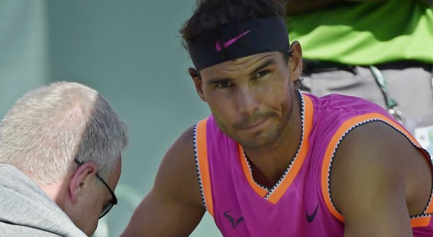 Rafa Nadal si ritira, niente semifinale contro Federer