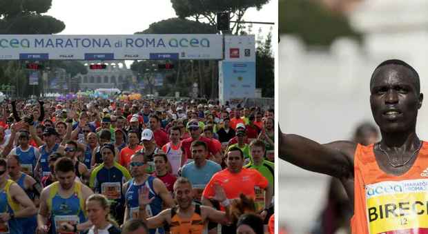 Maratona Roma, la carica dei 14mila runner. Raggi: «Lo sport unisce»