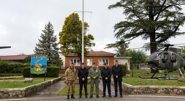 Aeronautica, il presidente dei sottufficiali in visita alla scuola volo di Frosinone