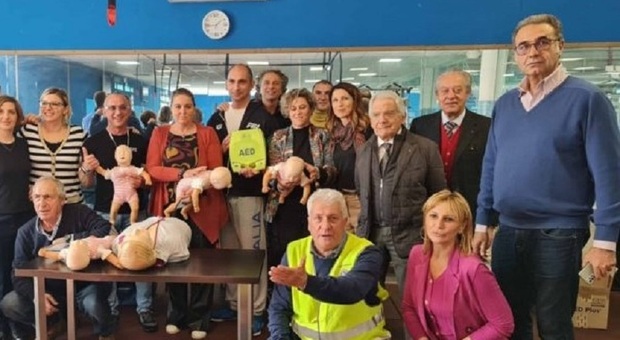 Il Lions Club Rieti Host dona un defibrillatore per la piscina di Campoloniano