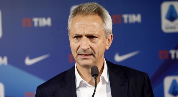 Il presidente della Lega Serie A Paolo Dal Pino