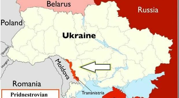 Moldavia teme l'invasione russa: Putin cita Caterina la Grande e mobilita le truppe dello stato fantasma Transistria