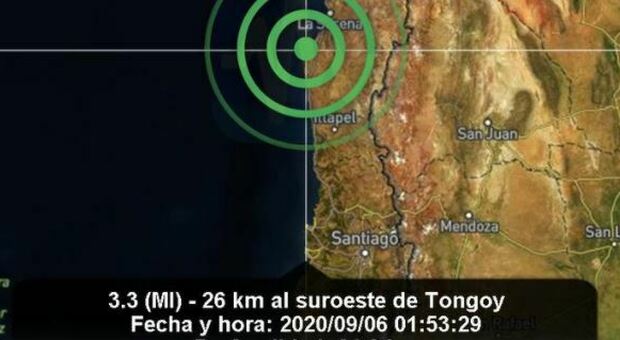 Terremoto in Cile di 6.5: la scossa ripresa dalle telecamere di sorveglianza