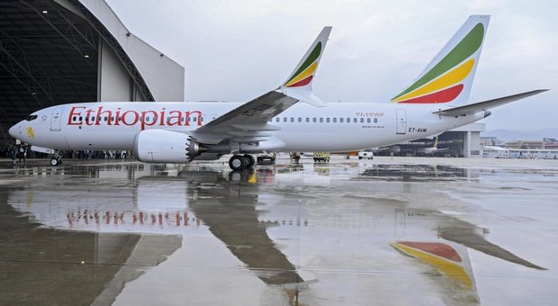 Un Boeing 737 della Ethiopian Airlines