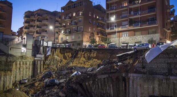 Roma, sei persone a processo per la voragine di Balduina: «Disastro colposo»
