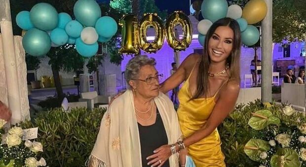 La nonna di Elisabetta Gregoraci compie 100 anni: «Ti amo tanto»