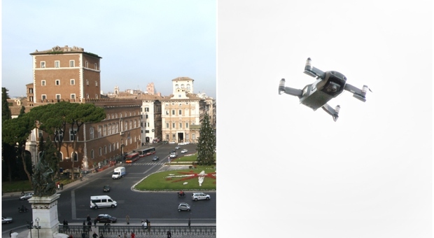Roma, drone colpisce Palazzo Venezia: arrestato argentino di 39 anni