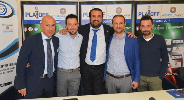 Calcio a 5 e Adisport Floor firmata la partnership Presentati anche i playoff 2017