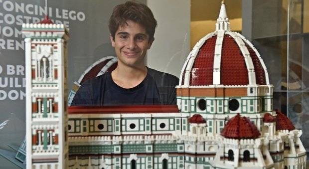 La cupola del Brunelleschi costruita con il Lego
