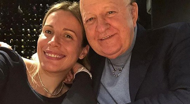 Massimo Boldi e Irene Fornaciari (Instagram)