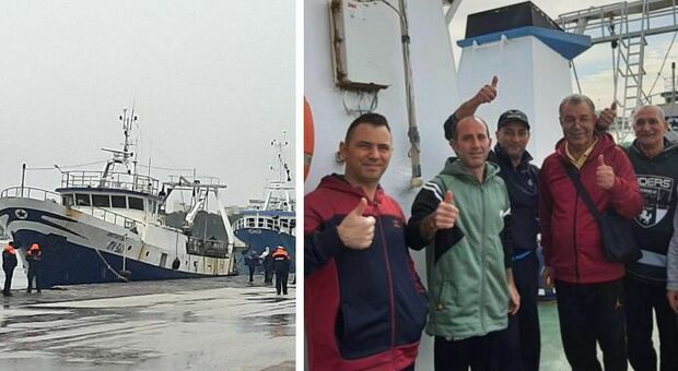 Pescatori liberati arrivati a Mazara: la gioia dei familiari al porto e il ritorno a casa. Il comandante: «Trattati malissimo»