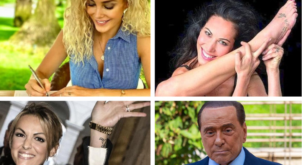 Berlusconi per sempre: dopo Sabina Began e Francesca Pascale anche Marta Fascina si tatua le iniziali del Cavaliere