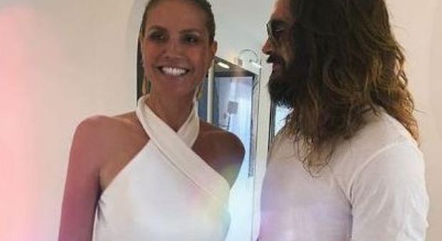 Heidi Klum, nozze a Capri con il musicista Tom Kaulitz, di 17 anni più giovane Foto
