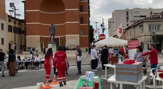 Appello alla donazione, manovre salvavita e simulazioni: è la festa della Croce rossa